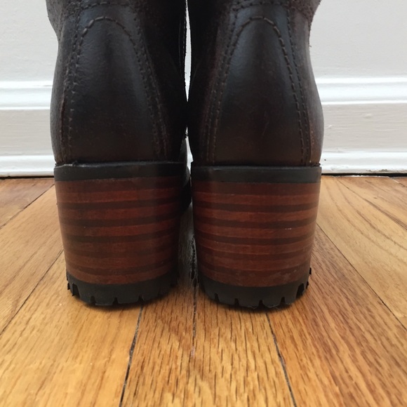 Frye Sabrina Moto lace-up - Picture 5 of 8